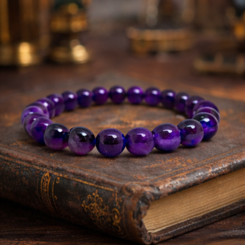 Amethyst Crystal Bracelet