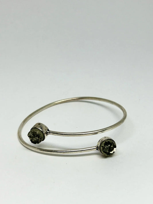 Raw Pyrite Bracelet