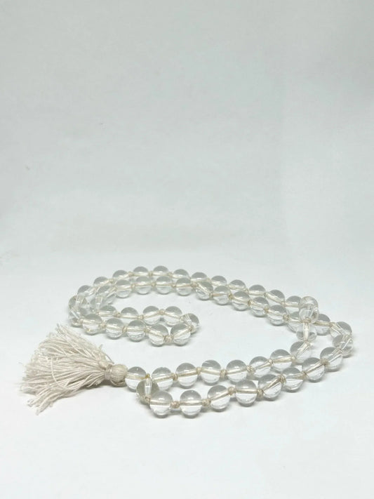 Clear Quartz Mala
