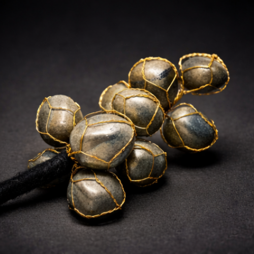 Pyrite Hanging Stick – Stone of Wealth & Protection