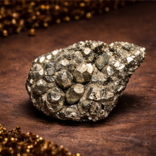 Raw Pyrite Cluster – Stone of Wealth & Abundance