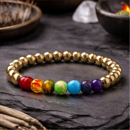 Golden Pyrite 7 Chakra