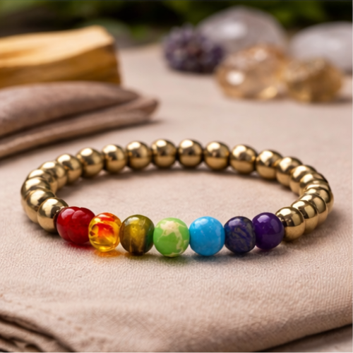 Golden Pyrite 7 Chakra