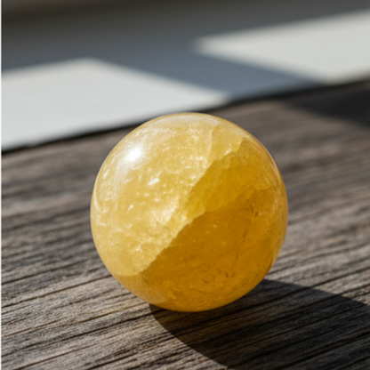 Citrine Crystal Ball