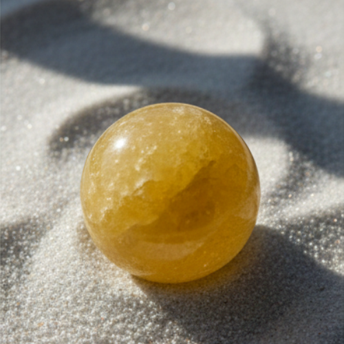 Citrine Crystal Ball
