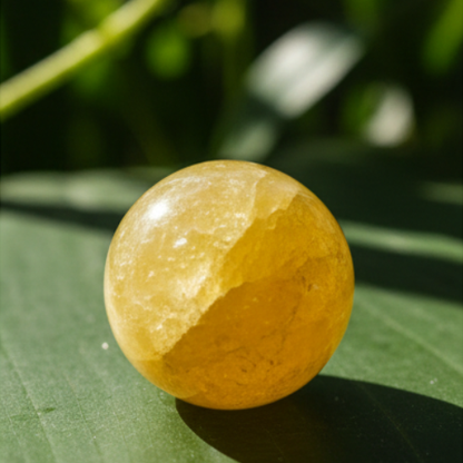 Citrine Crystal Ball