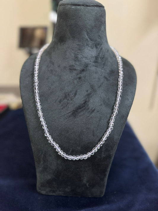 Elegant White Moti Mala – Graceful Simplicity in Every Bead