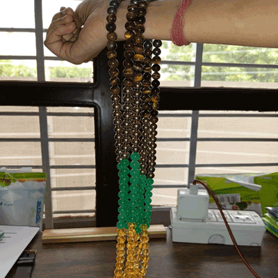 Multicolor Moti Mala – Vibrant Elegance in Every Strand
