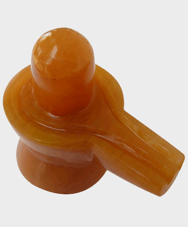 Orange Shivalinga
